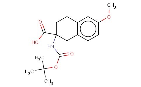 2-BOC-AMINO-6-METHOXY-1,2,3,4-TETRAHYDRO-NAPHTHALENE-2-CARBOXYLIC ACID